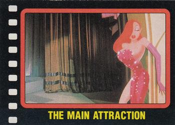 1987 Topps Who Framed Roger Rabbit #35 The Main Attraction Front