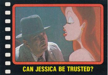 1987 Topps Who Framed Roger Rabbit #38 Can Jessica Be Trusted? Front