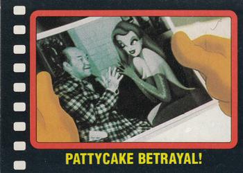 1987 Topps Who Framed Roger Rabbit #40 Pattycake Betrayal! Front