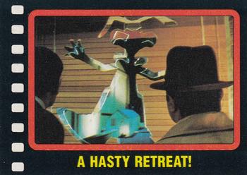1987 Topps Who Framed Roger Rabbit #45 A Hasty Retreat Front