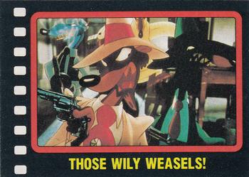 1987 Topps Who Framed Roger Rabbit #60 Those Wily Weasels! Front