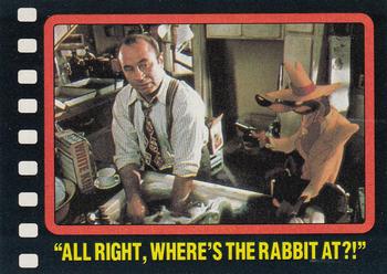 1987 Topps Who Framed Roger Rabbit #61 All Right, Where's the Rabbit At?! Front
