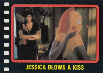 1987 Topps Who Framed Roger Rabbit #66 Jessica Blows a Kiss Front