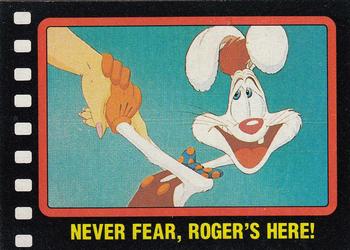 1987 Topps Who Framed Roger Rabbit #6 Never Fear, Roger's Here! Front
