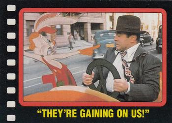 1987 Topps Who Framed Roger Rabbit #76 They're Gaining on Us! Front