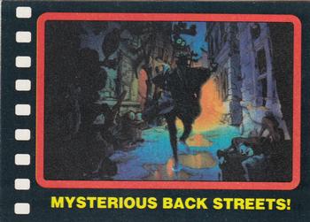 1987 Topps Who Framed Roger Rabbit #96 Mysterious Back Streets! Front