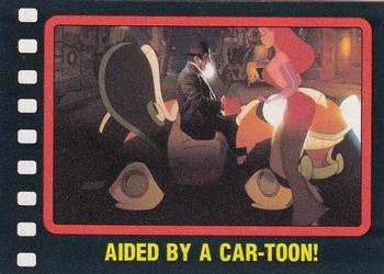 1987 Topps Who Framed Roger Rabbit #99 Aided by a Car-Toon! Front