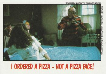 1988 Topps Fright Flicks #12 I Ordered a Pizza - Not a Pizza Face! Front