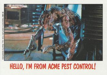 1988 Topps Fright Flicks #32 Hello, I'm from Acme Pest Control! Front