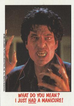 1988 Topps Fright Flicks #36 What Do You Mean? I Just _Had_ a Manicure! Front