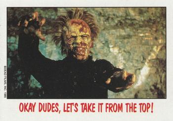 1988 Topps Fright Flicks #67 Okay Dudes, Let's Take It from the Top! Front