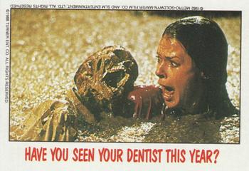 1988 Topps Fright Flicks #80 Have You Seen Your Dentist This Year? Front