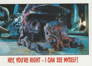 1988 Topps Fright Flicks #81 Hey, You're Right - I Can See Myself! Front