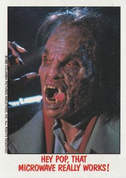 1988 Topps Fright Flicks #82 Hey Pop, That Microwave Really Works! Front