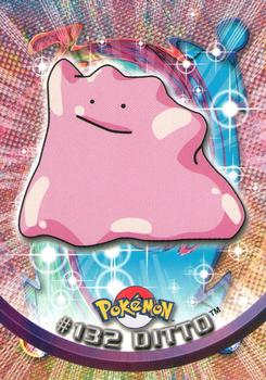 2000 Topps Pokemon TV Animation Edition Series 3 #132 Ditto Front