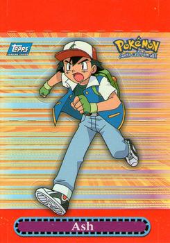 2000 Topps Pokemon TV Animation Edition Series 3 - Pop Ups #1 Ash Front