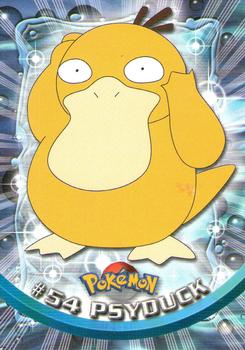 1999 Topps Pokemon TV Animation Edition Series 1 #54 Psyduck Front