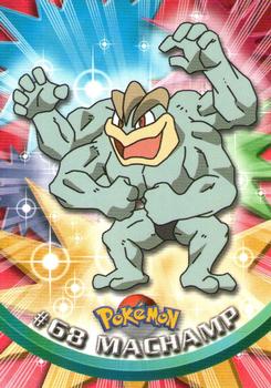 1999 Topps Pokemon TV Animation Edition Series 1 #68 Machamp Front