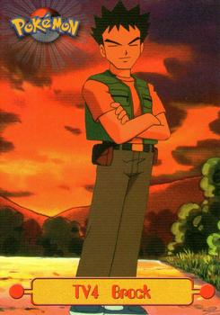 1999 Topps Pokemon TV Animation Edition Series 1 #TV4 Brock Front
