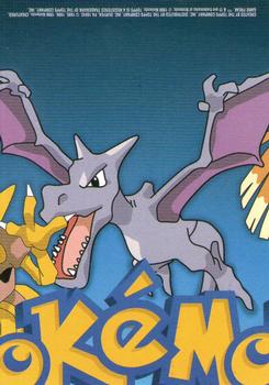 1999 Topps Pokemon TV Animation Edition Series 1 #TV6 Geodude Back