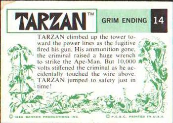 1966 Banner Tarzan #14 Grim Ending Back