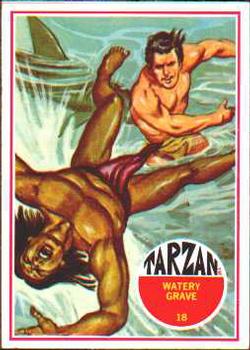 1966 Banner Tarzan #18 Watery Grave Front
