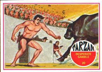 1966 Banner Tarzan #20 Desperate Gamble Front