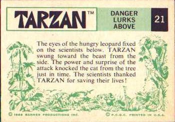 1966 Banner Tarzan #21 Danger Lurks Above Back