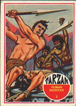 1966 Banner Tarzan #2 Human Sacrifice Front