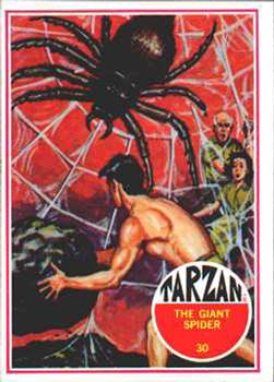 1966 Banner Tarzan #30 The Giant Spider Front