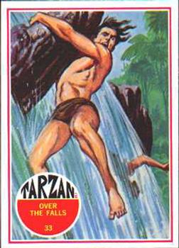 1966 Banner Tarzan #33 Over the Falls Front