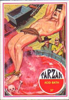 1966 Banner Tarzan #37 Acid Bath Front