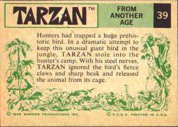 1966 Banner Tarzan #39 From Another Age Back