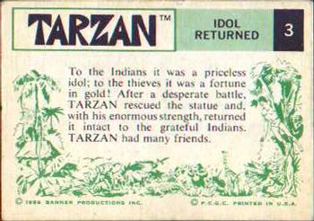 1966 Banner Tarzan #3 Idol Returned Back