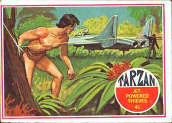 1966 Banner Tarzan #41 Jet-Powered Thieves Front