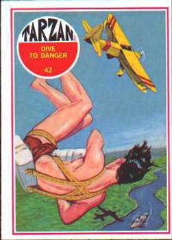1966 Banner Tarzan #42 Dive to Danger Front