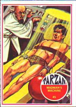 1966 Banner Tarzan #45 Madman's Machine Front
