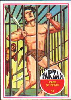 1966 Banner Tarzan #51 Cage of Death Front