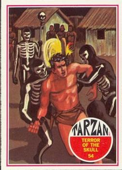 1966 Banner Tarzan #54 Terror of the Skull Front