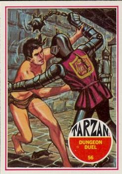 1966 Banner Tarzan #56 Dungeon Duel Front