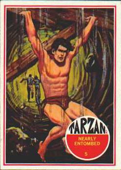 1966 Banner Tarzan #5 Nearly Entombed Front