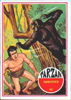1966 Banner Tarzan #62 Ambushed Front