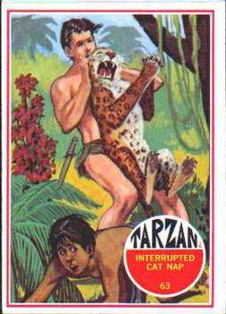 1966 Banner Tarzan #63 Interrupted Cat Nap Front