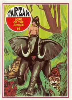 1966 Banner Tarzan #66 Lord of the Jungle Front