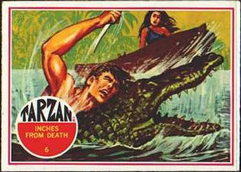 1966 Banner Tarzan #6 Inches From Death Front