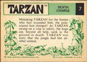1966 Banner Tarzan #7 Death Charge Back