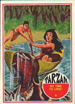 1966 Banner Tarzan #8 No Time to Lose! Front