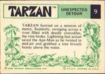 1966 Banner Tarzan #9 Unexpected Detour Back