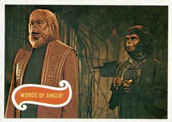 1969 Topps Planet of the Apes #23 Words of Anger! Front