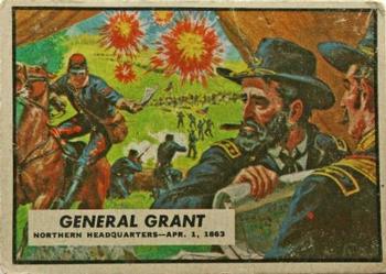 1962 Topps Civil War News #38 General Grant Front